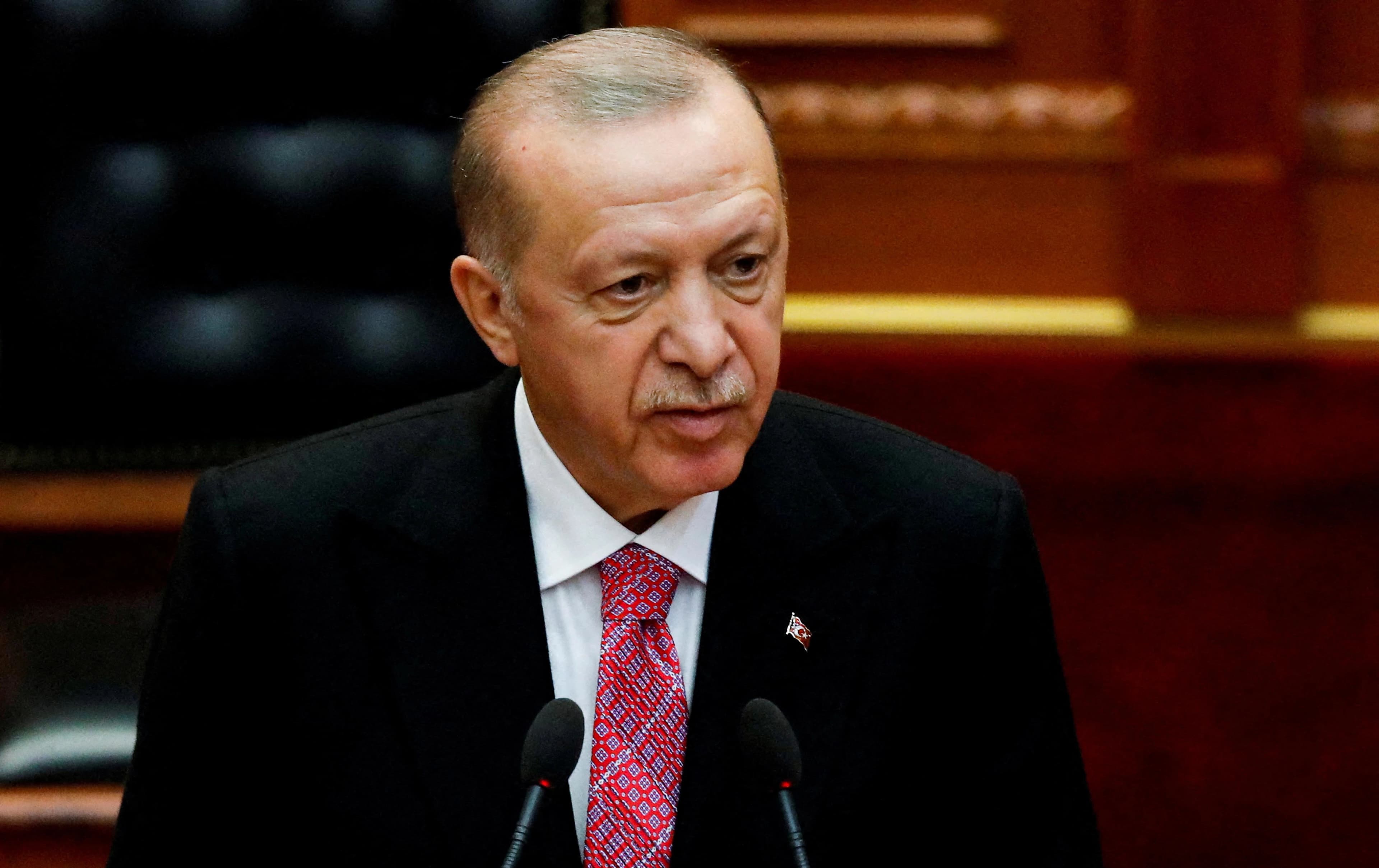 رەجەب تەیب ئەردۆغان، سەرۆککۆماری تورکیا. وێنە: Reuters