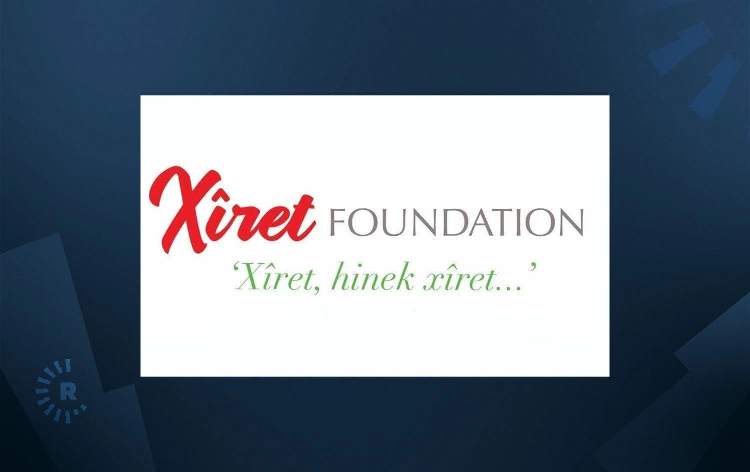 Logoya Xîret Foundationê/Wêne: Rûdaw Grafîk