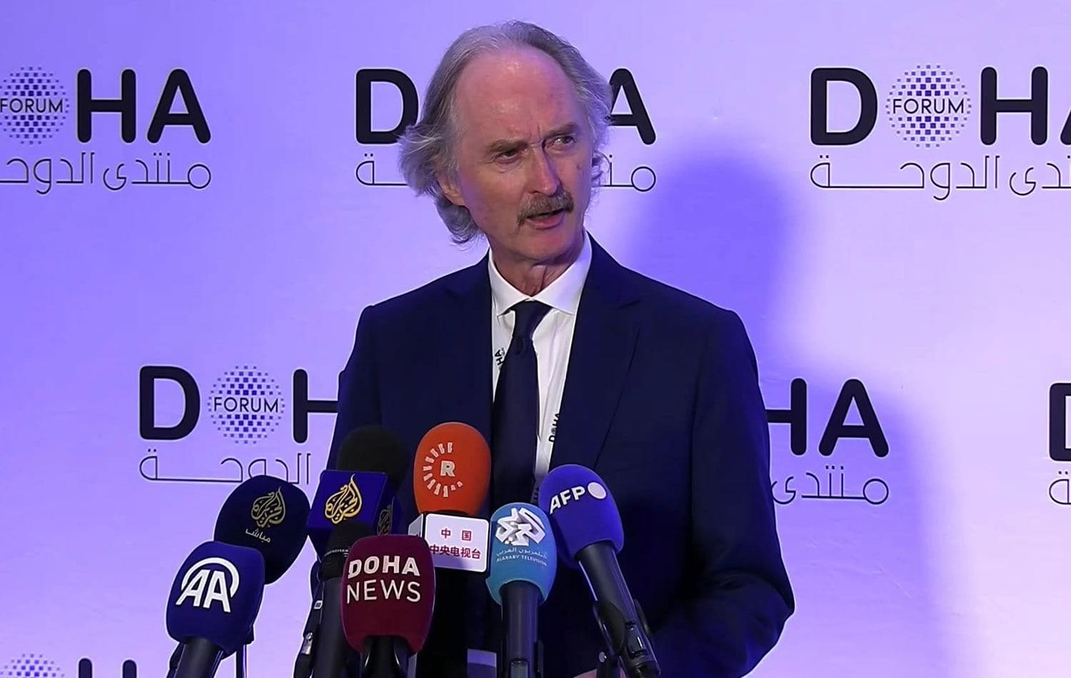 Nûnerê Taybet ê Sûriyeyê yê NYyê Geir Pedersen/Wêne: AFP