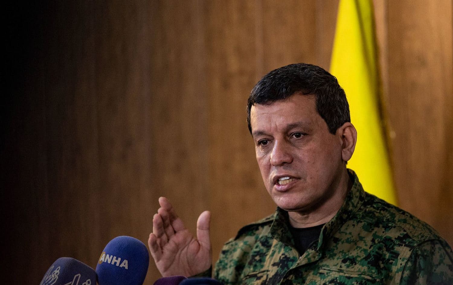 Mazloum Abdi, chief of the Kurdish-led Syrian Democratic Forces (SDF). Photo: AFP