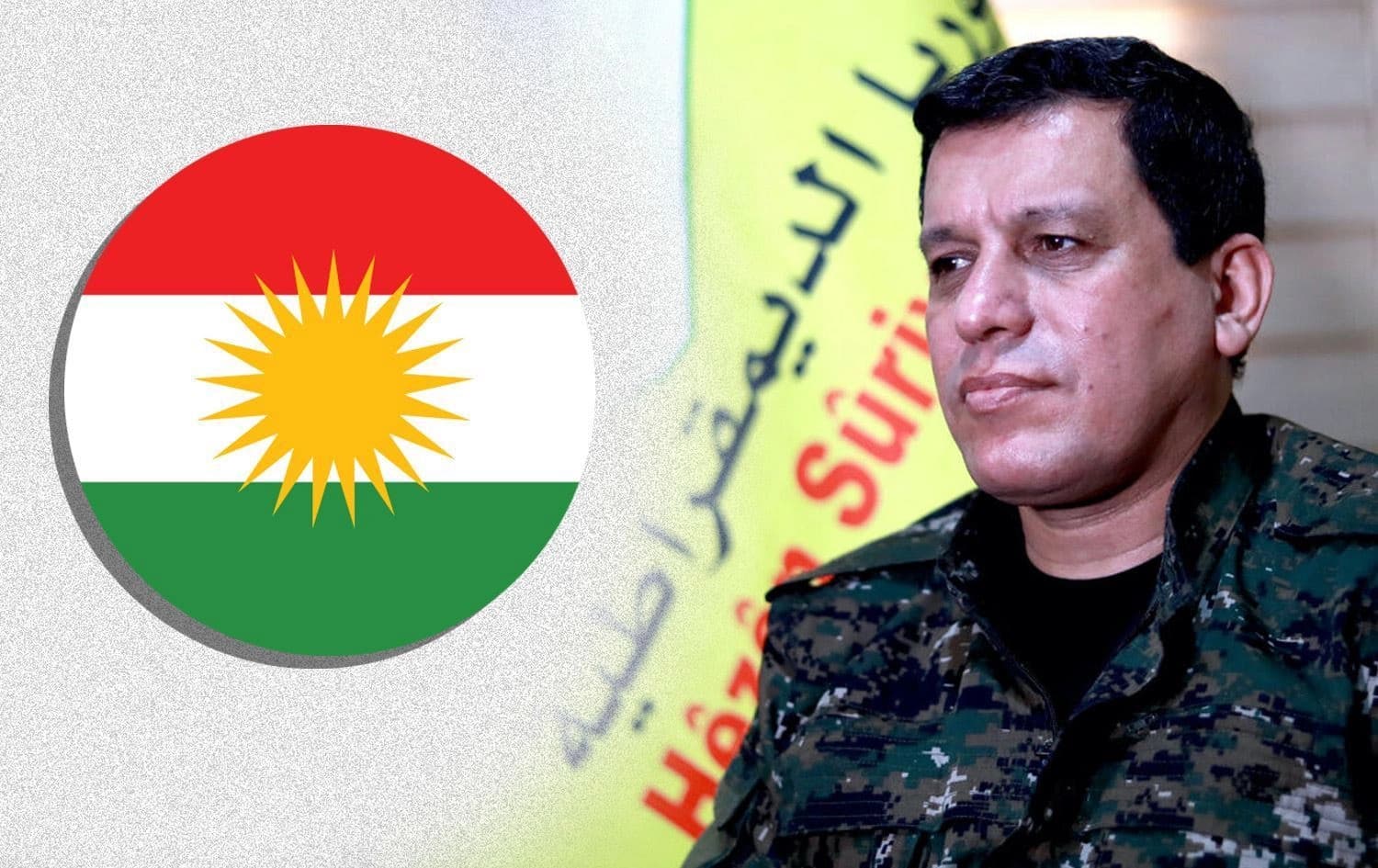 Mezlûm Ebdî ji Herêma Kurdistanê daxwaza piştgiriyê kir/Wêne: Rûdaw Grafîk