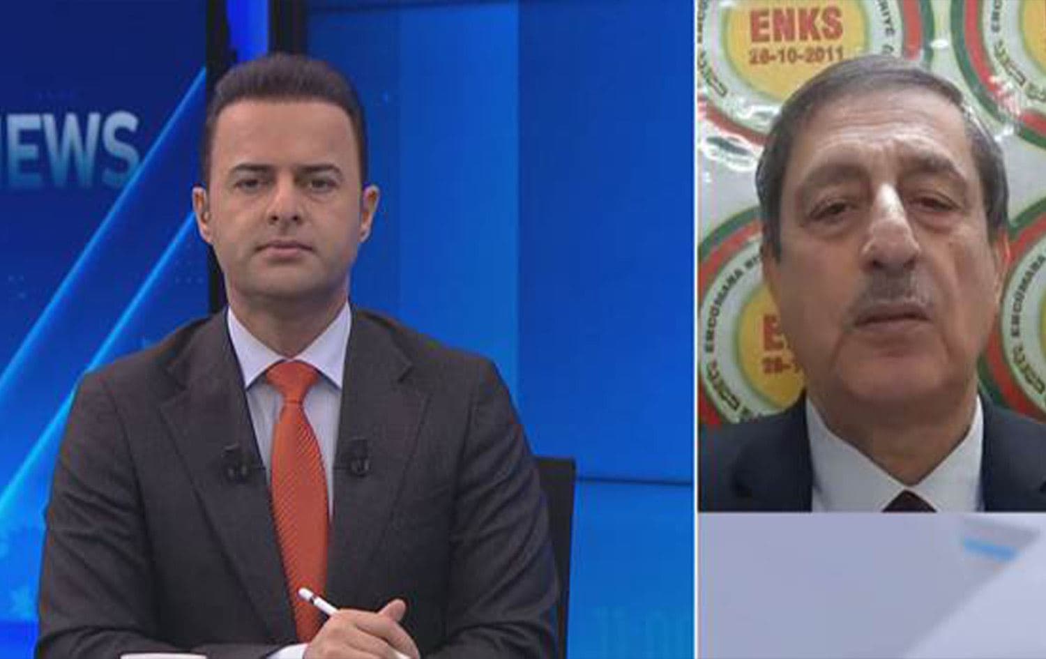 Foto: ENKS Sözcüsü Feysel Yusuf