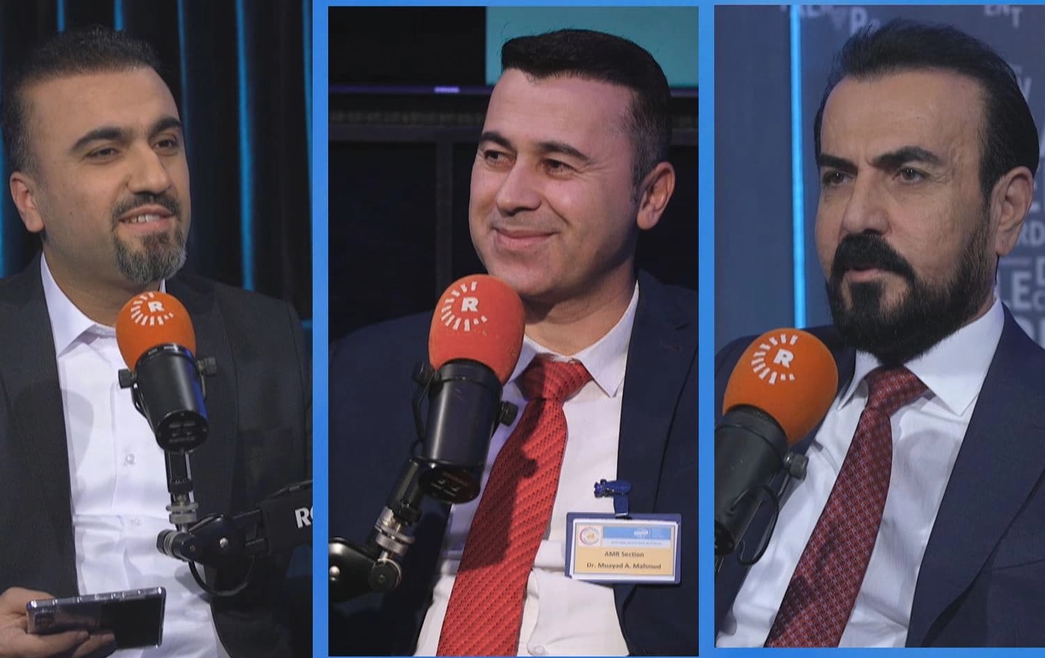 شاخەوان سەلیم - د. موئەیەد ئەحمەد - دکتۆر هونەر رێبوار.