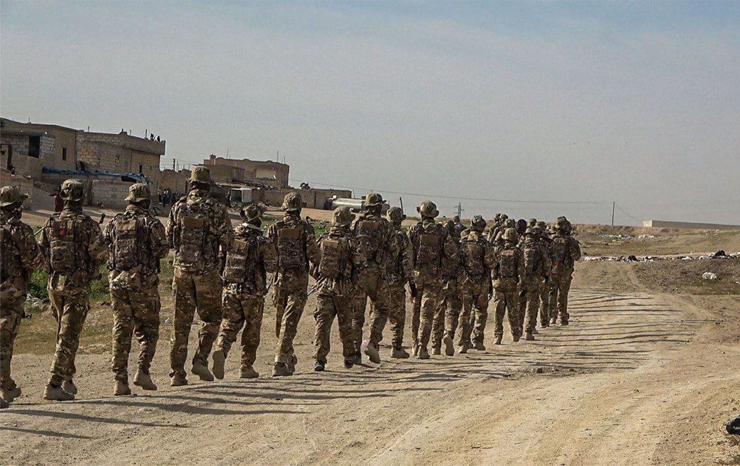 Kurdish-led Syrian Democratic Forces fighters conducting an anti-ISIS operation in Hasaka on April 20, 2024. File photo: SDF Press