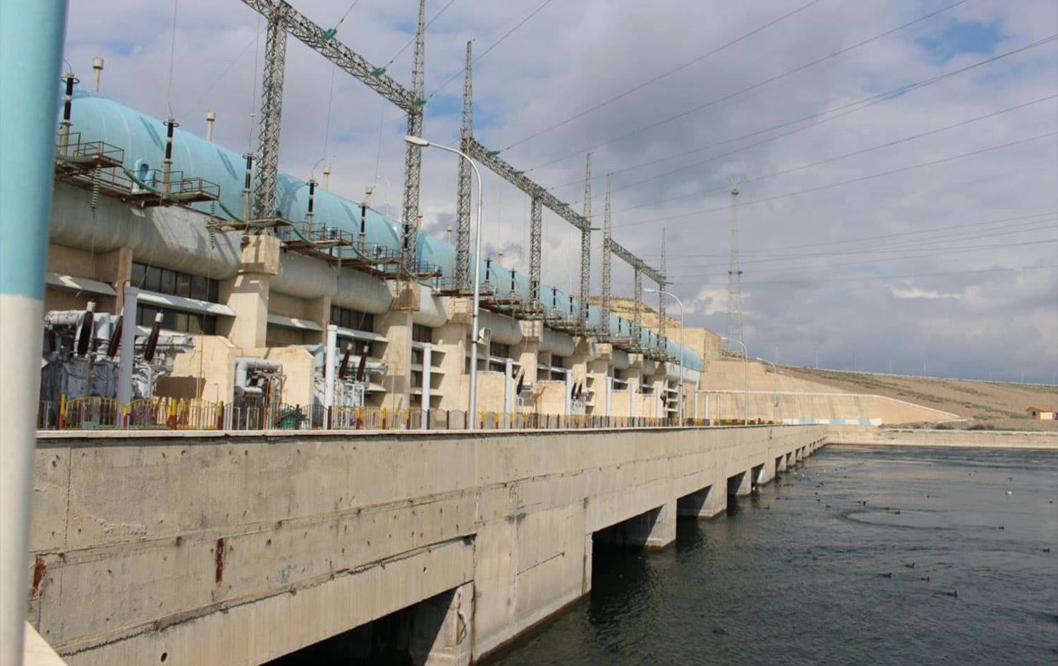 Tishreen Dam on February 27, 2019. Photo: Rudaw