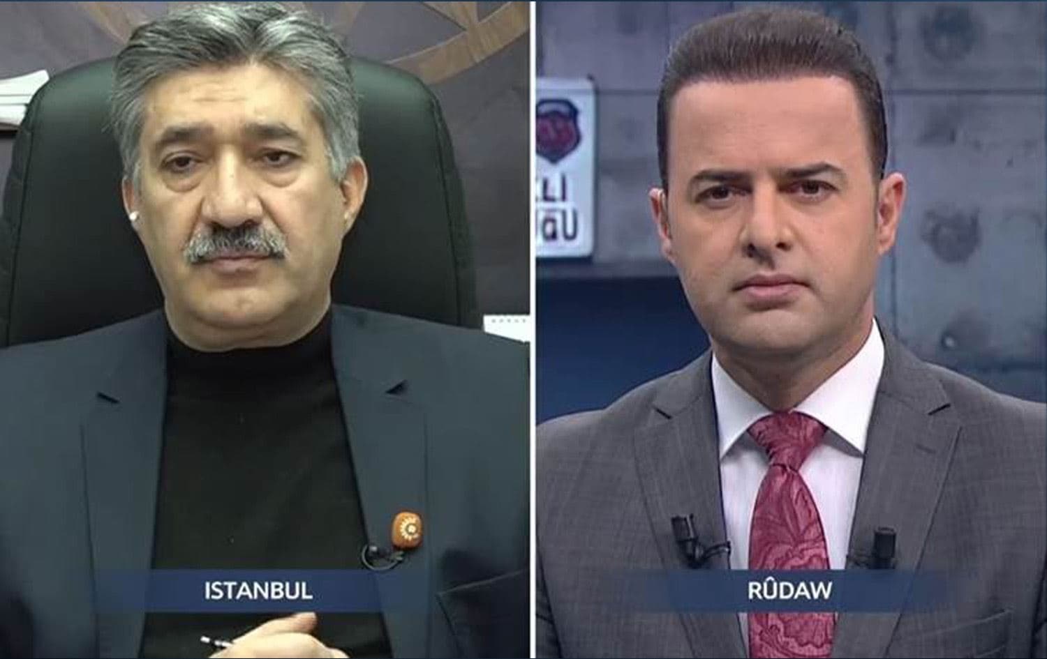 Rûdaw canlı yayınına katılan Abdurrahman Kurt soruları yanıtladı