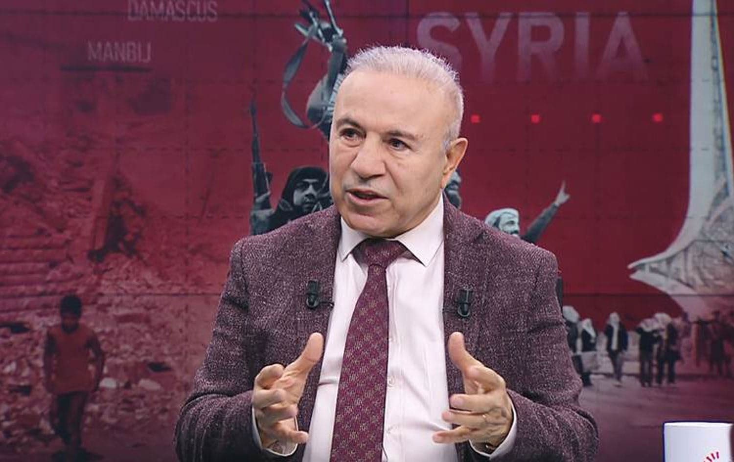 Abdulhakim Bashar speaking to Rudaw on January 5, 2025. Photo: Rudaw