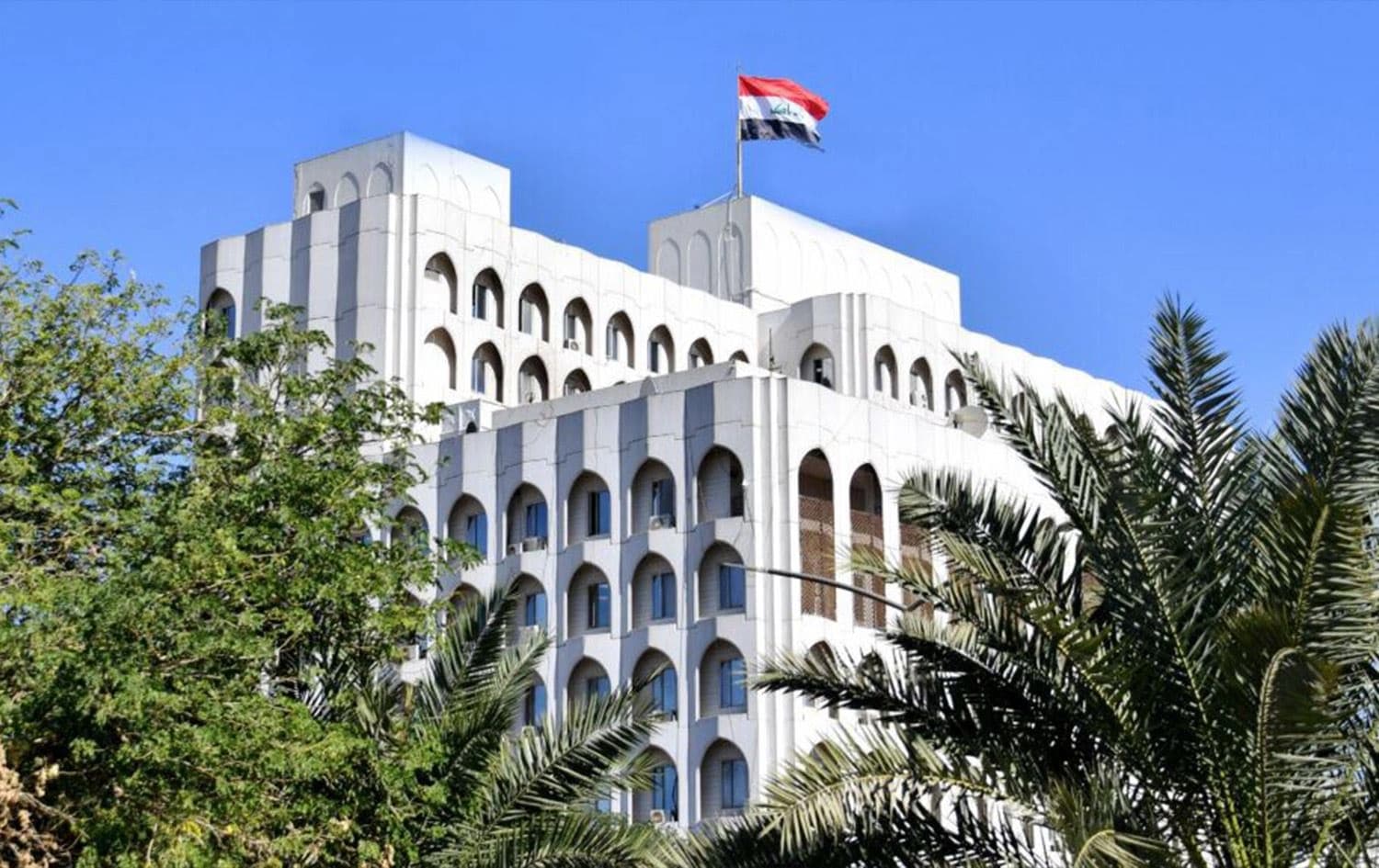 Iraqi foreign ministry building in Baghdad. File photo: Iraqi MFA