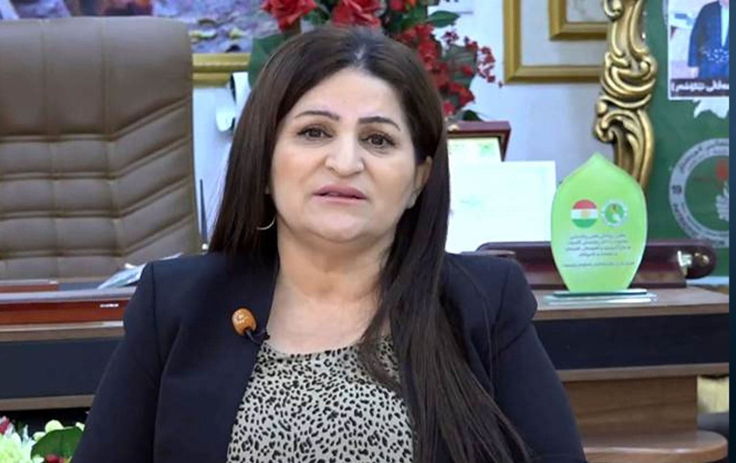 Member of the Iraqi parliament Sarwa Mohammed speaks to Rudaw on January 18, 2025. Photo: Rudaw