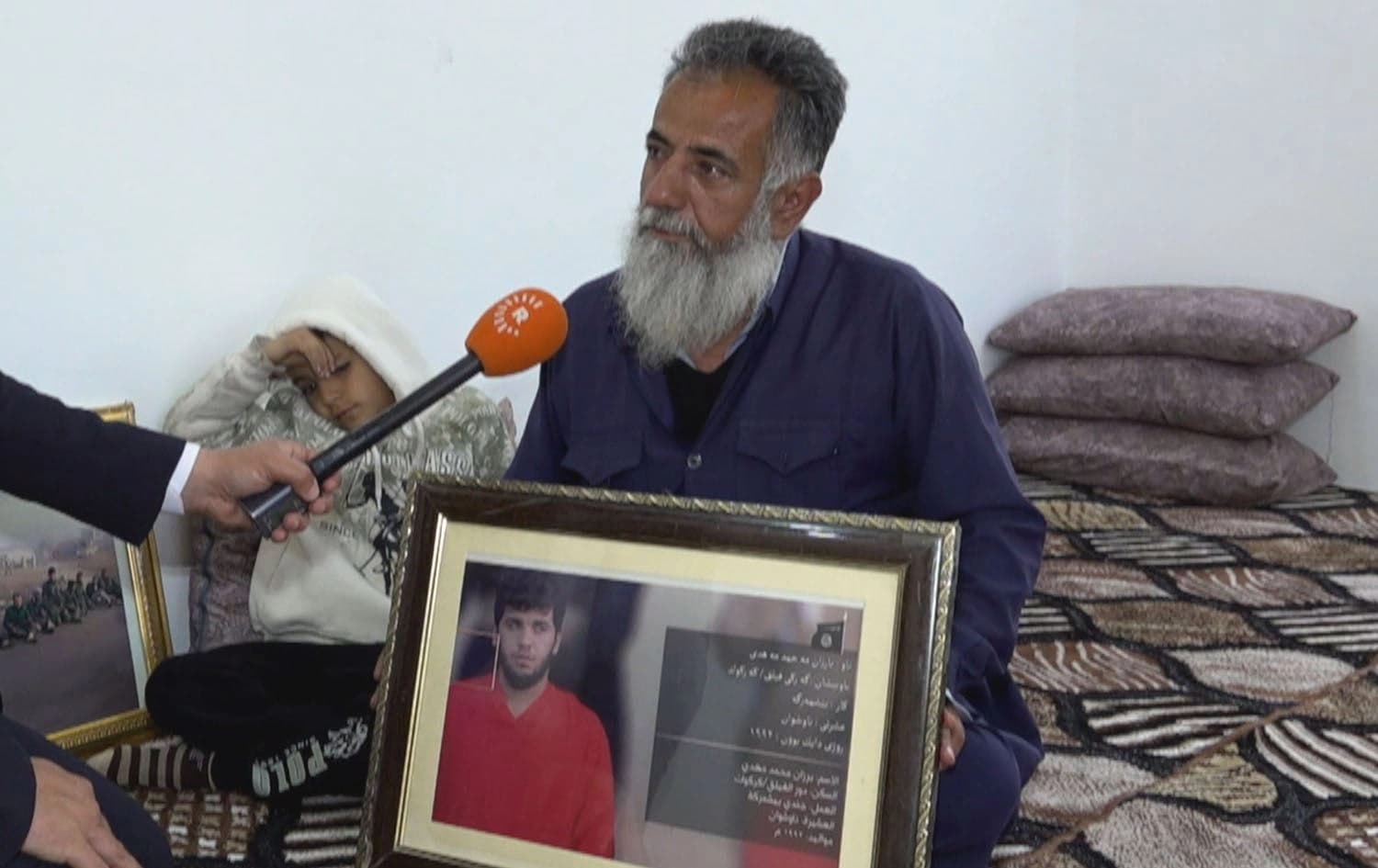 Mohammed Mahdi, father of one of the victims speaks to Rudaw on February 13, 2025. Photo: Rudaw