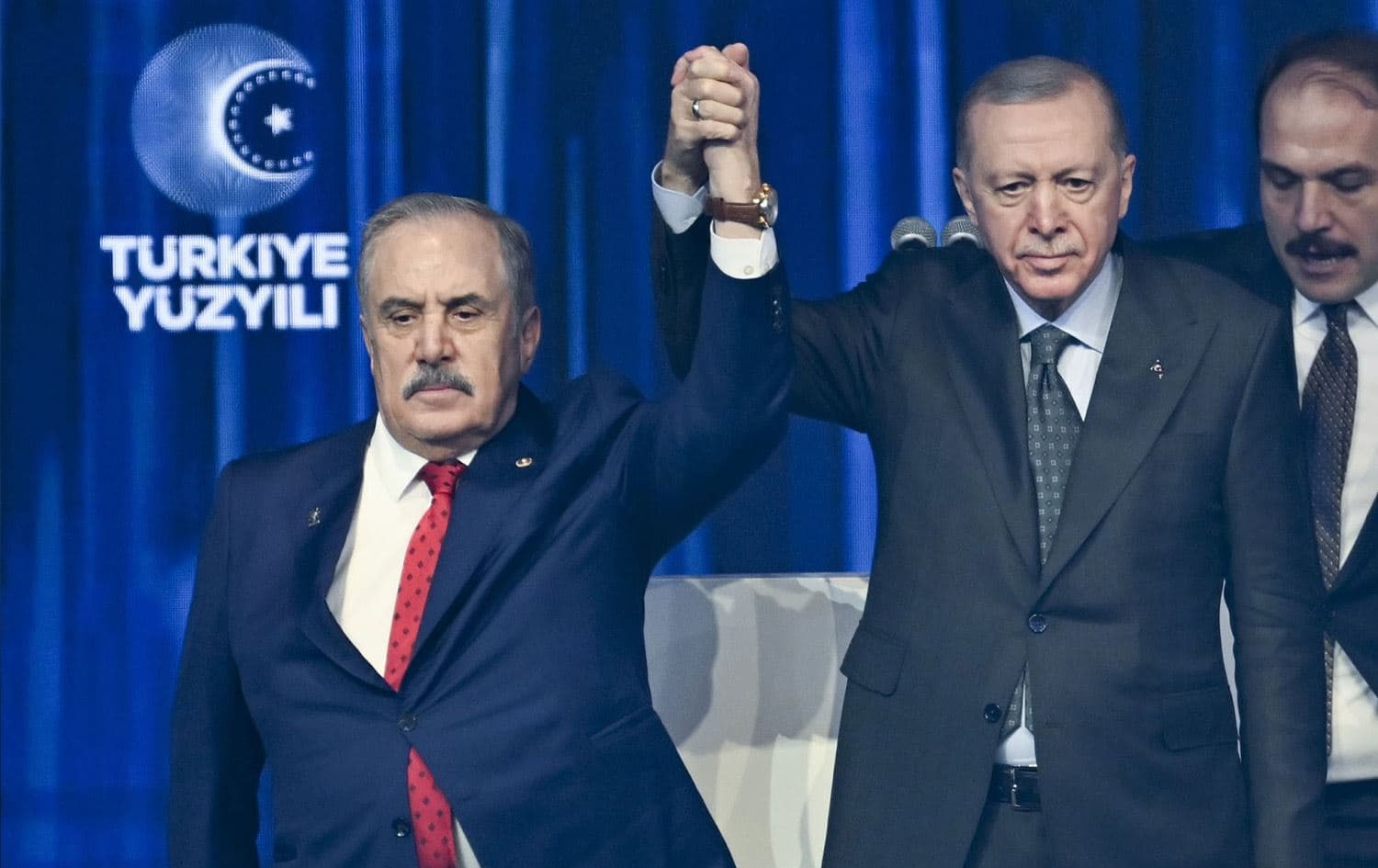 Salim Ensarioğlu ve AK Parti Genel Başkanı Recep Tayyip Erdoğan / AK Parti Kongresi - Foto: AA