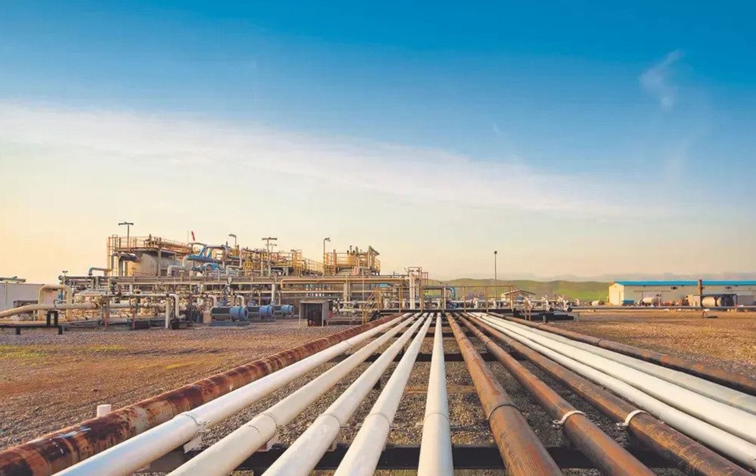 The Tawke oil field in Duhok province, operated by DNO Iraq. Photo: DNO