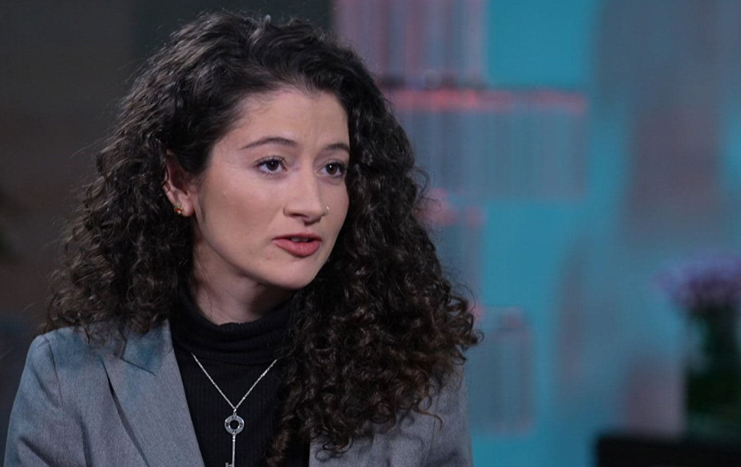 Sarah Sanbar, Iraq researcher at Human Rights Watch, told Rudaw during the Erbil Forum 2025. Photo: screengrab/ Rudaw