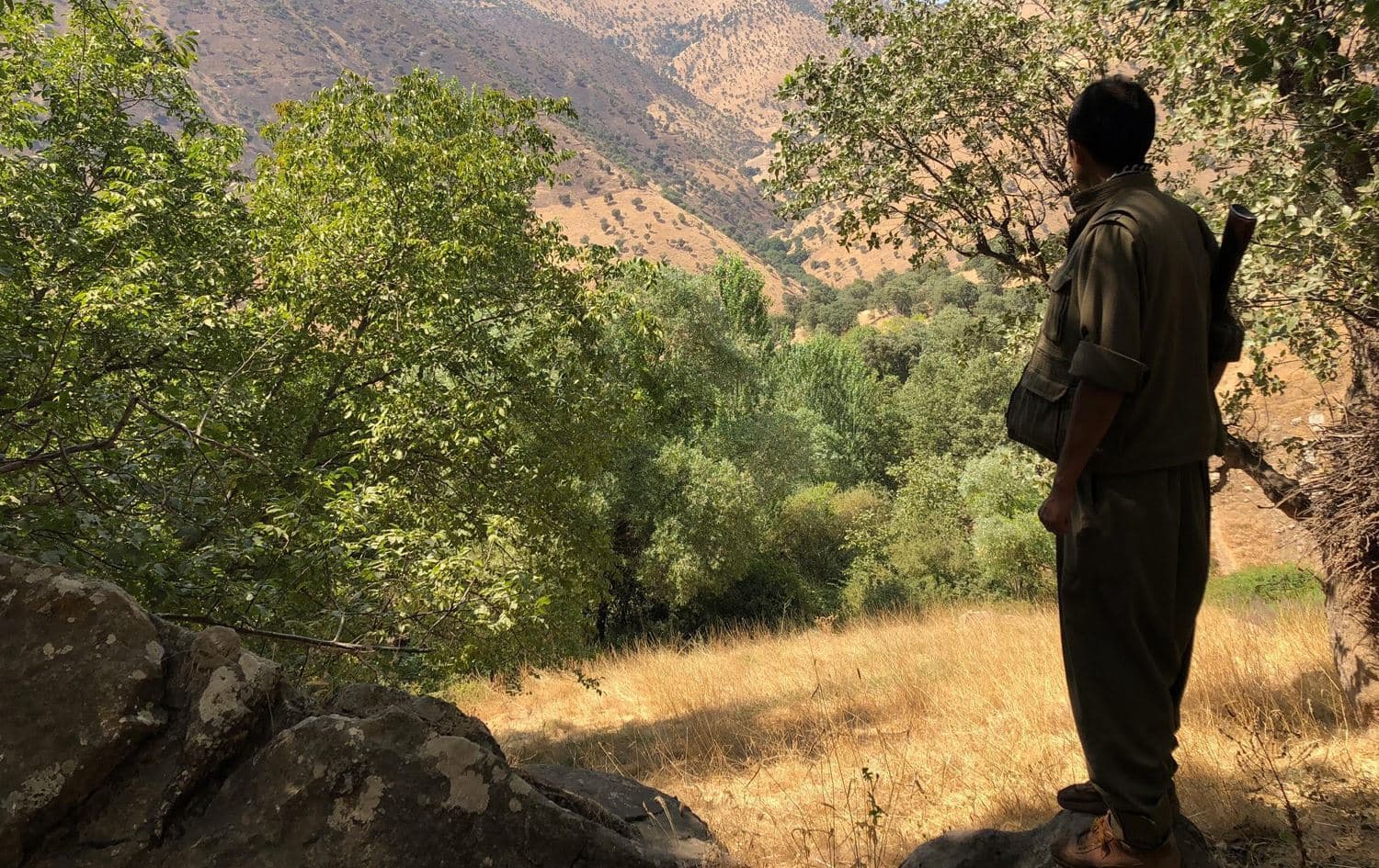 Bir PJAK üyesi / Foto: Fazıl Hawramy / Rûdaw