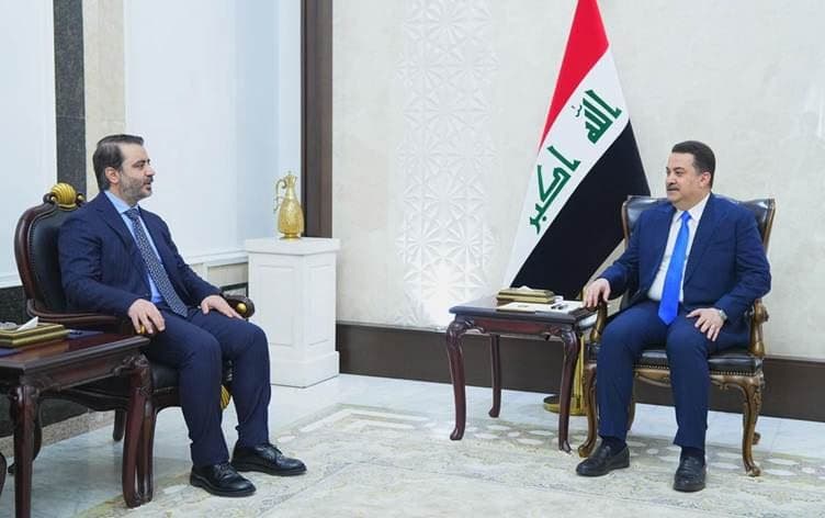 Eshed Şeybanî û Mihemed Şiya Sudanî\ Wêne: Serokwezîriya Îraqê