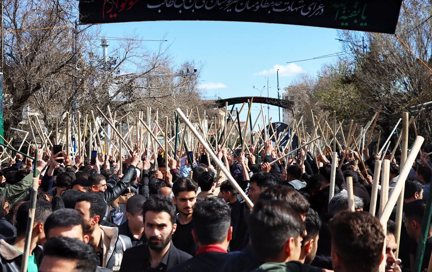 An Alawite religious gathering in West Azerbaijan’s city of Urmia on March 22, 2025. Photo: Mehr News Agency