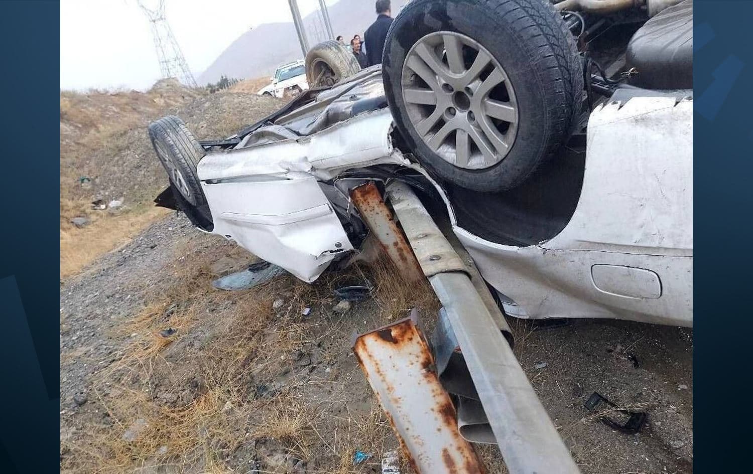رووداوێکی هاتووچۆ لە سنووری ورمێ