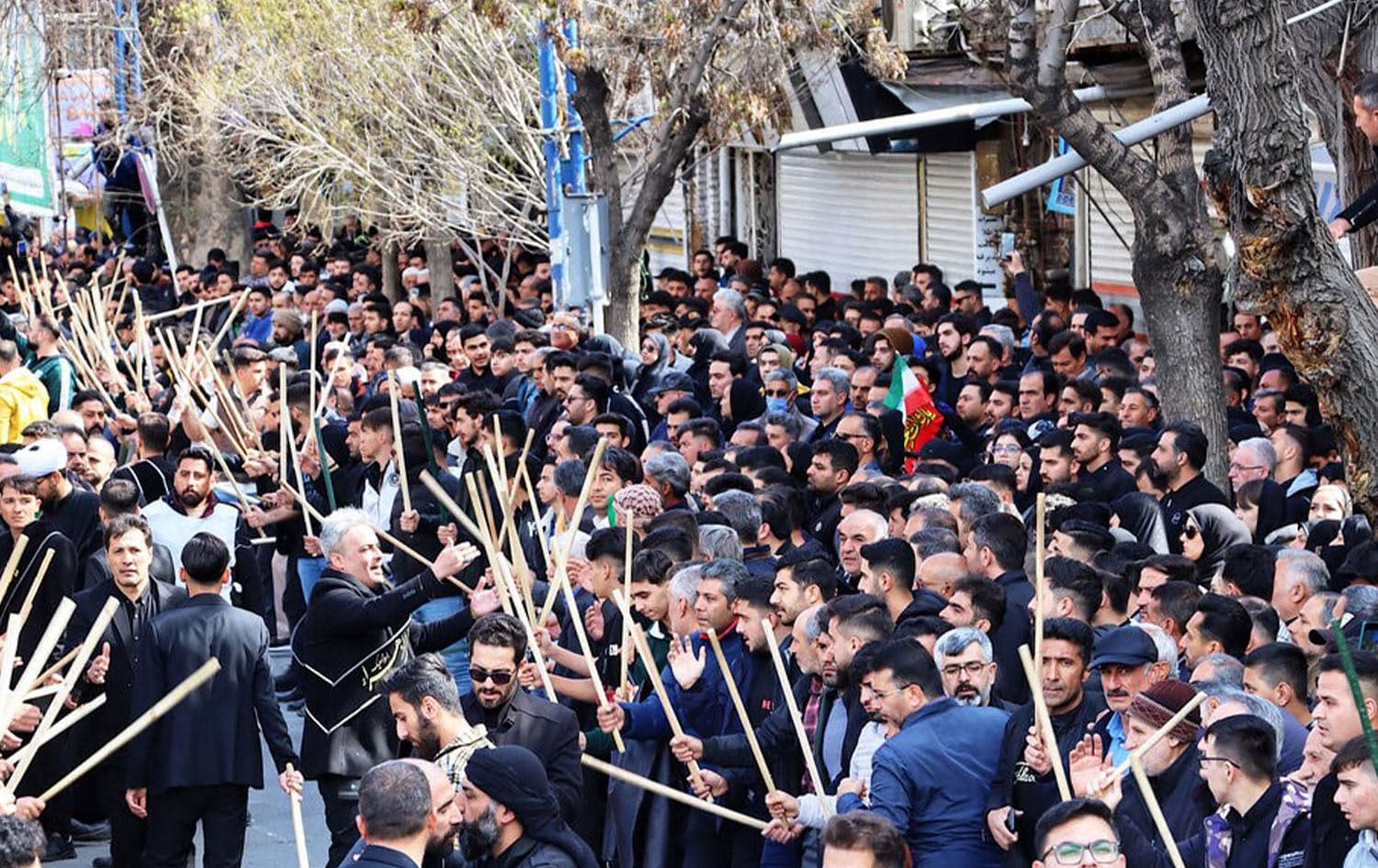 An Alawite religious gathering in West Azerbaijan’s Urmia on March 22, 2025. Photo: Mehr News Agency