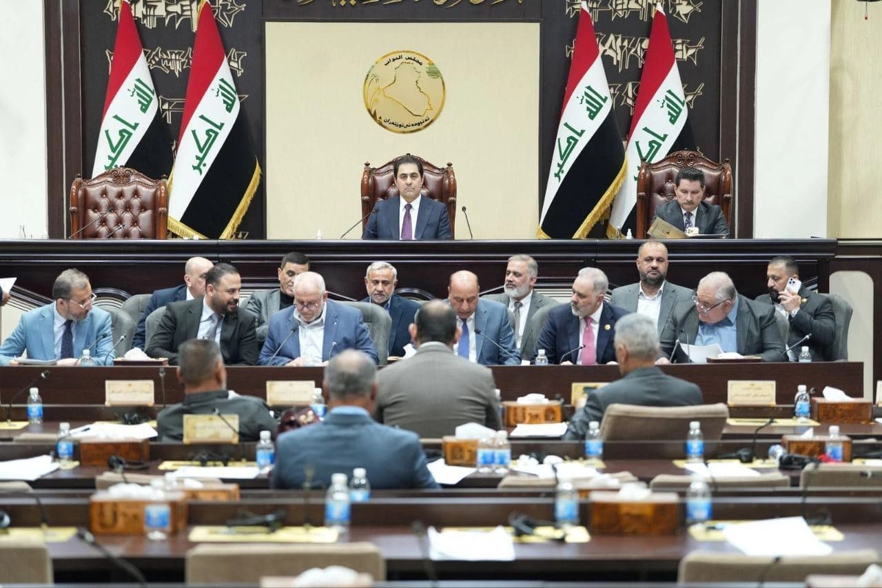 Iraqi parliament meeting on March 24, 2025. Photo: parliament.