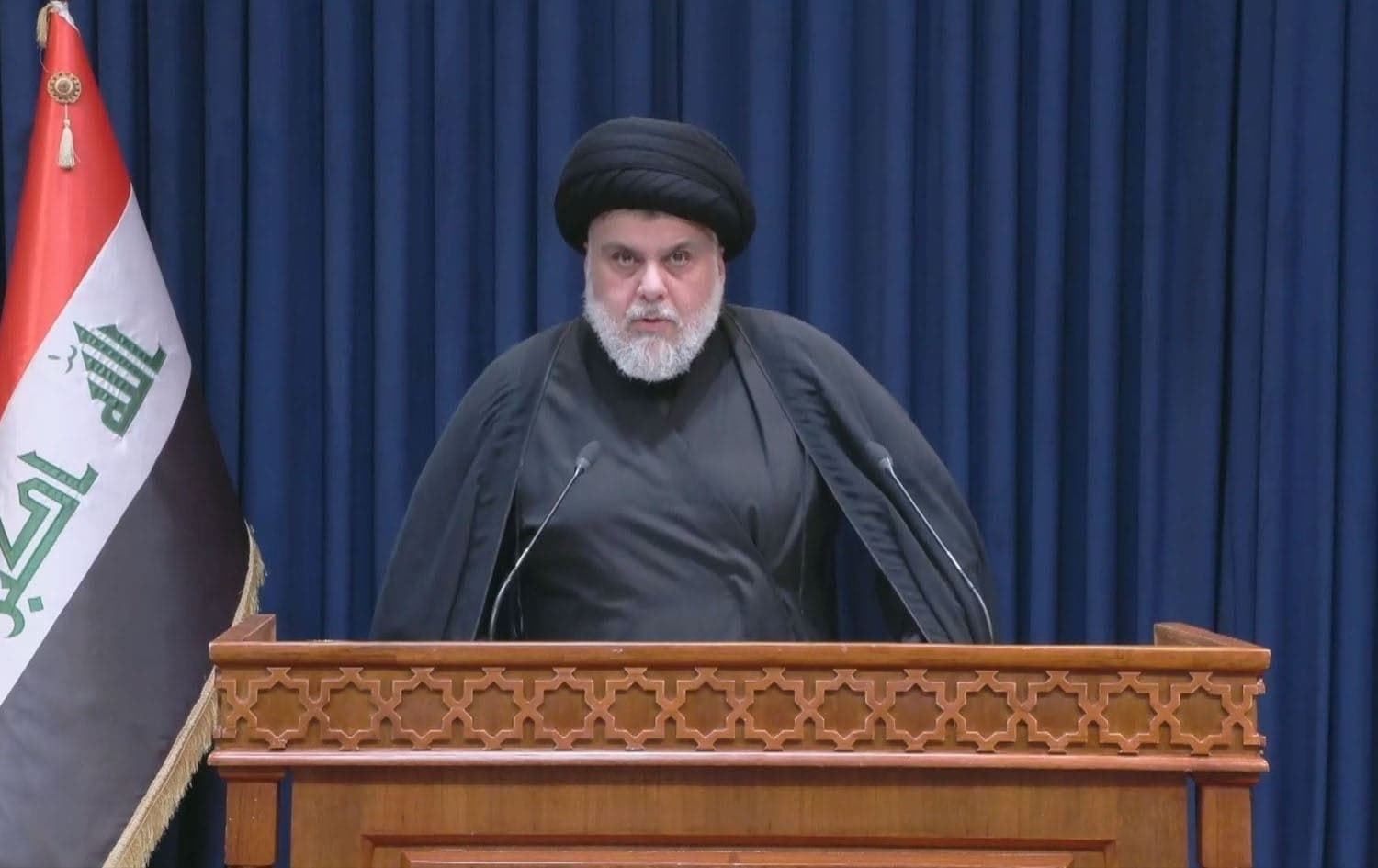 Iraqi Shiite cleric and politician Muqtada al-Sadr. Photo: AFP