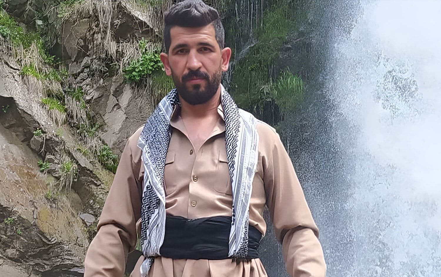 Wahab Khediripour a Kurd from Mahabad sentenced to 10 months in prison for allegedly collaborating with the Kurdistan Democratic Party of Iran. File photo: Hengaw