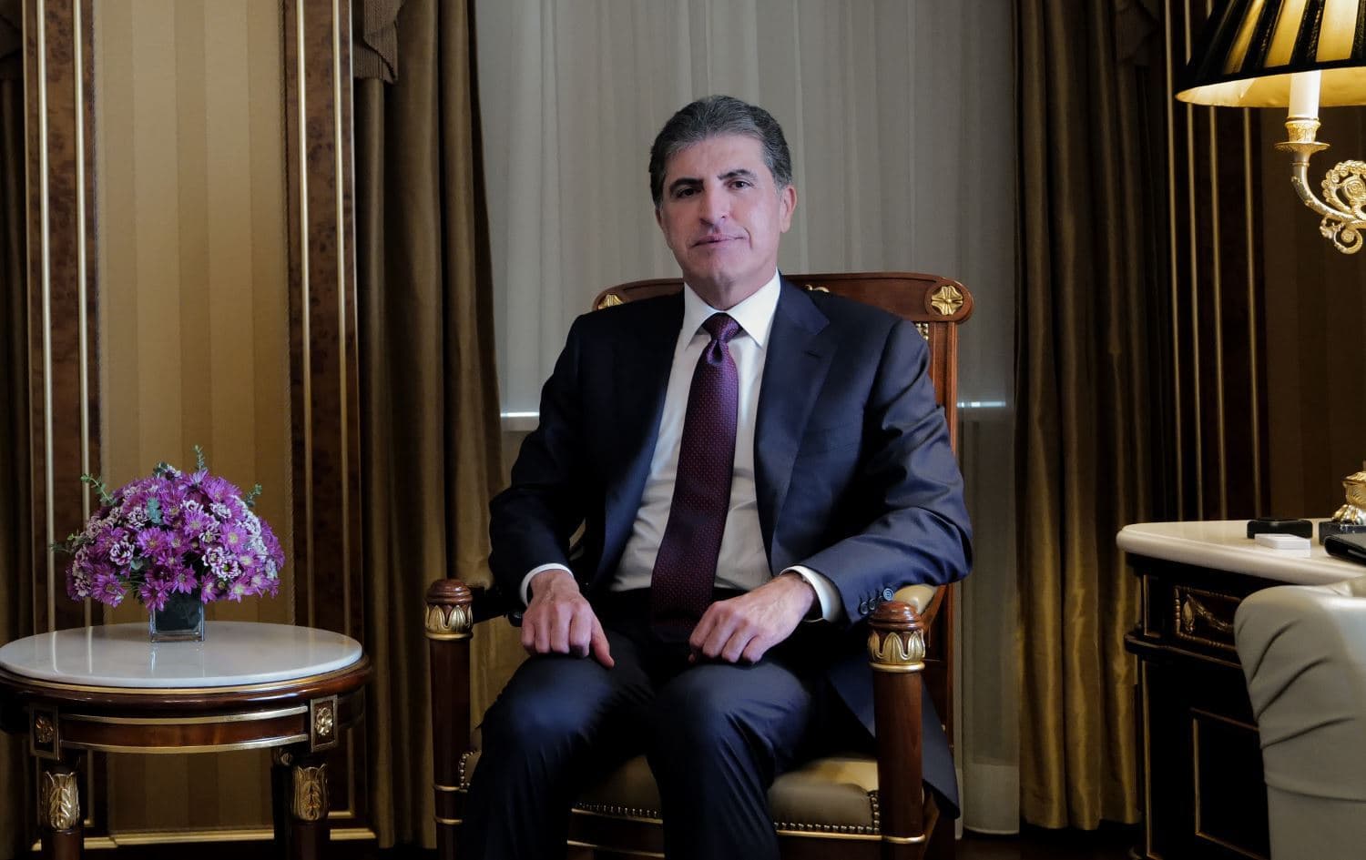 Serokê Herêma Kurdistanê Nêçîrvan Barzanî / Wêne: Arşîv