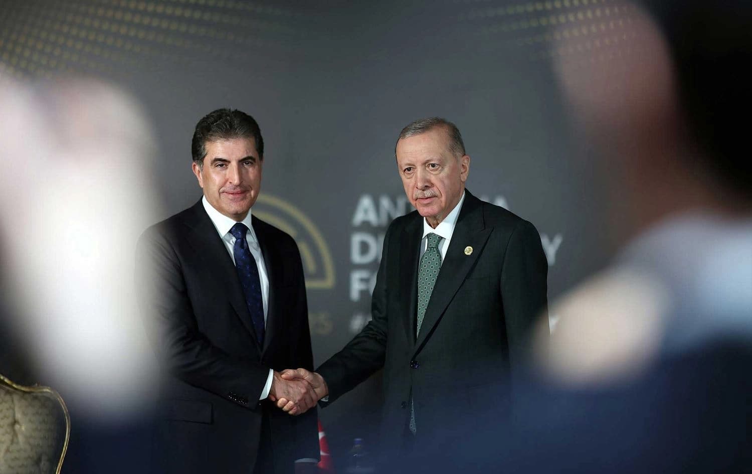 Nêçîrvan Barzanî û Erdogan / Wêne: Serokkomariya Tirkiyeyê