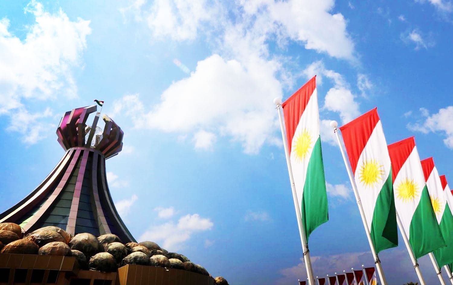 Monument in Halabja built to honor the victims of the chemical attack on the city. File photo/Rudaw