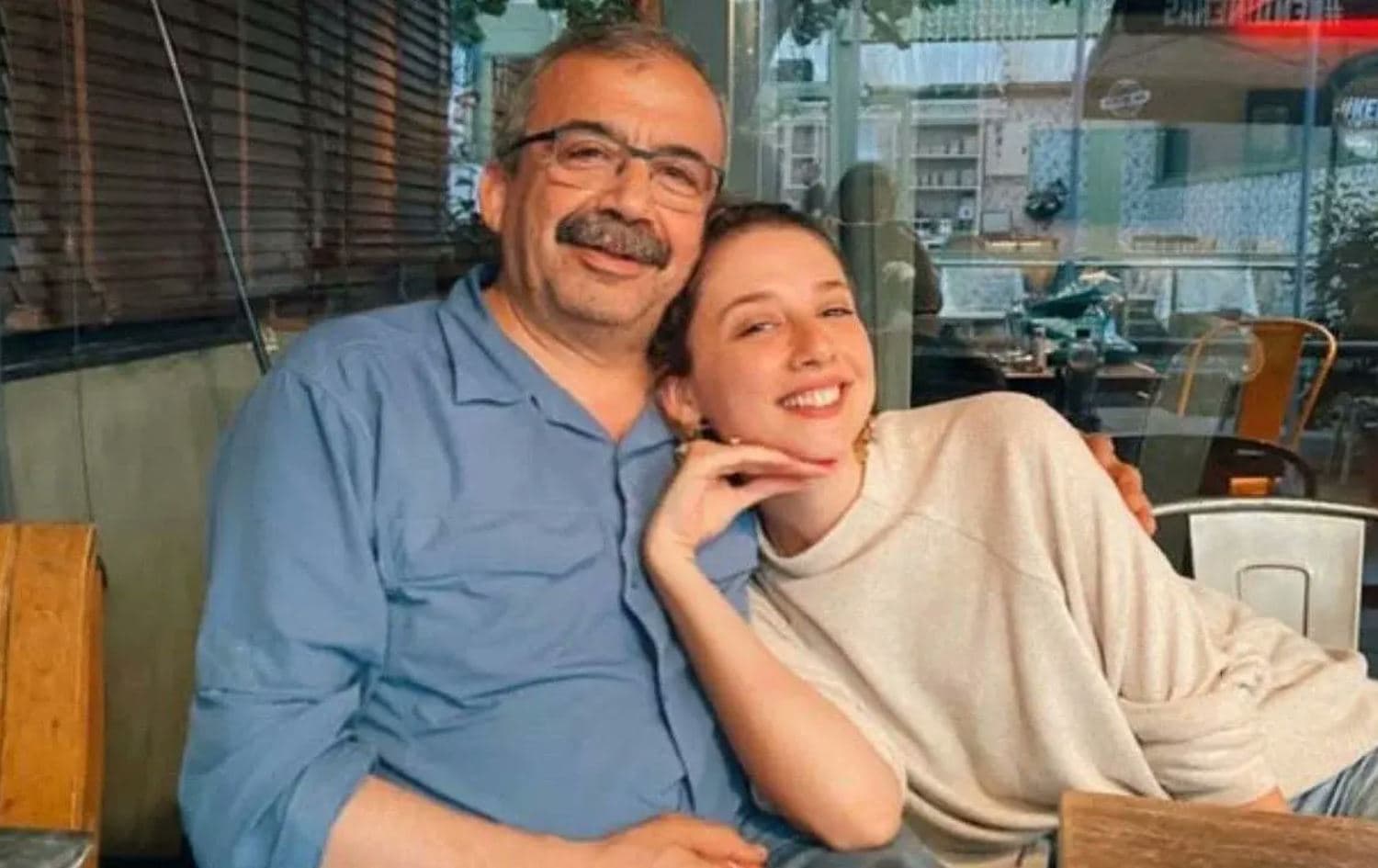 DEM Parti Milletvekili Sırrı Süreyya Önder ve kızı Ceren Önder Kandemir