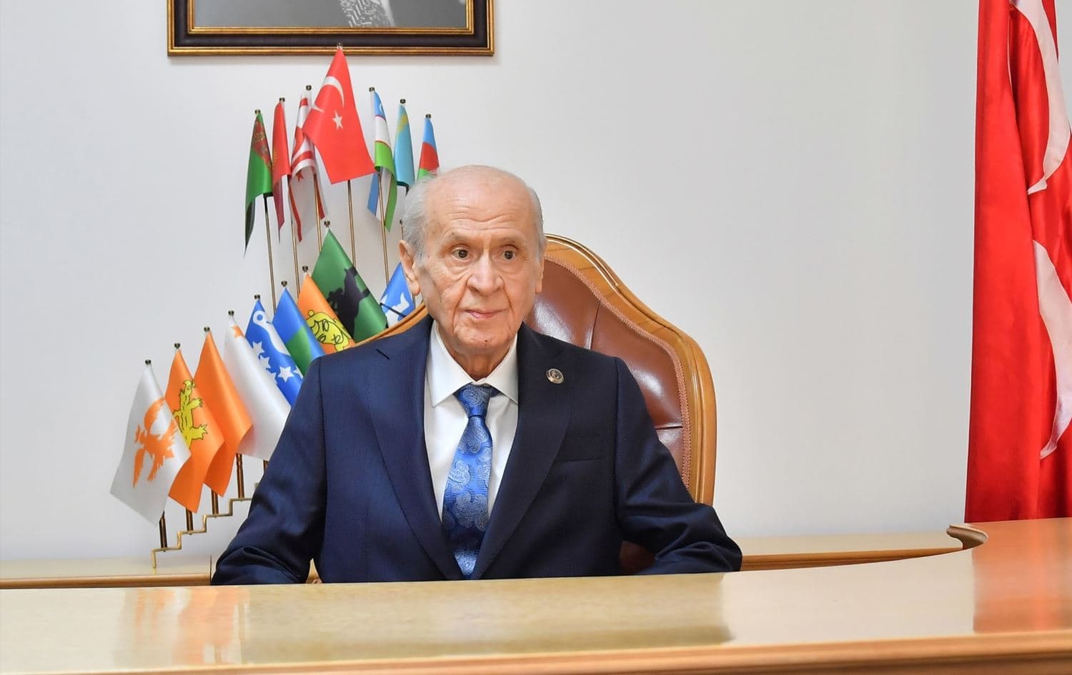 Serokê Giştî yê MHPyê Devlet Bahçelî / Wêne: MHP