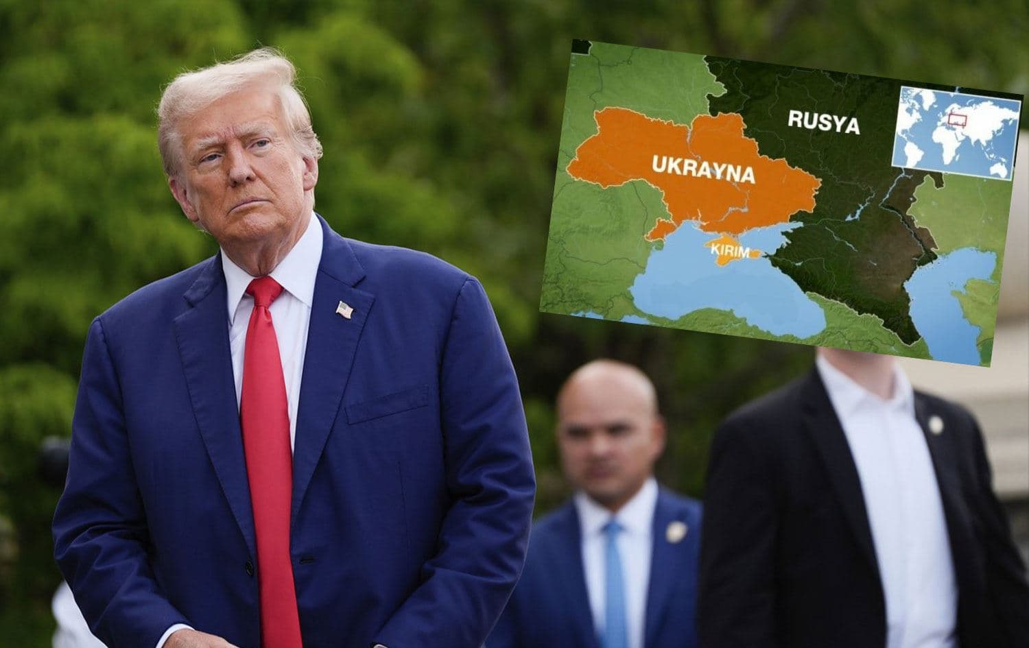 Trump duyurdu: Kırım Rusya'da kalacak