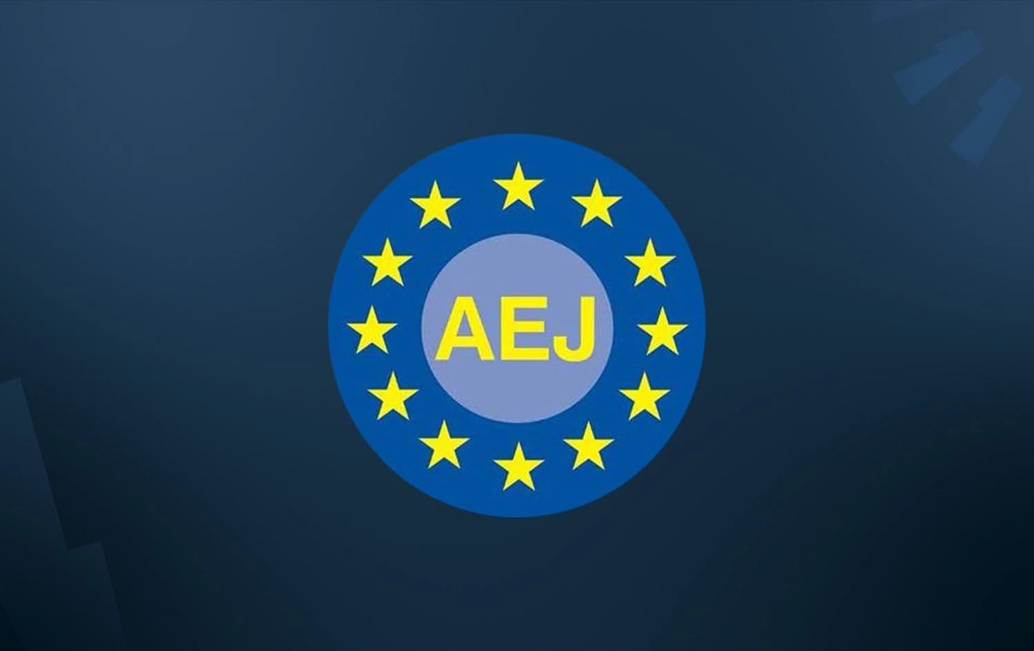Association of European Journalists logo. Graphic: Rudaw