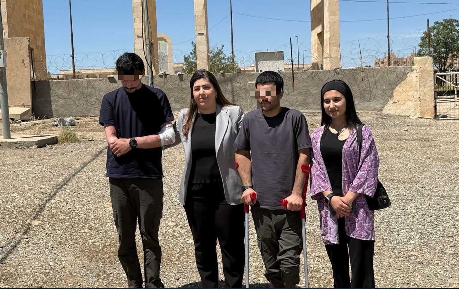 Dîmenê wegera 2 ciwanên Kurd ên Êzidî