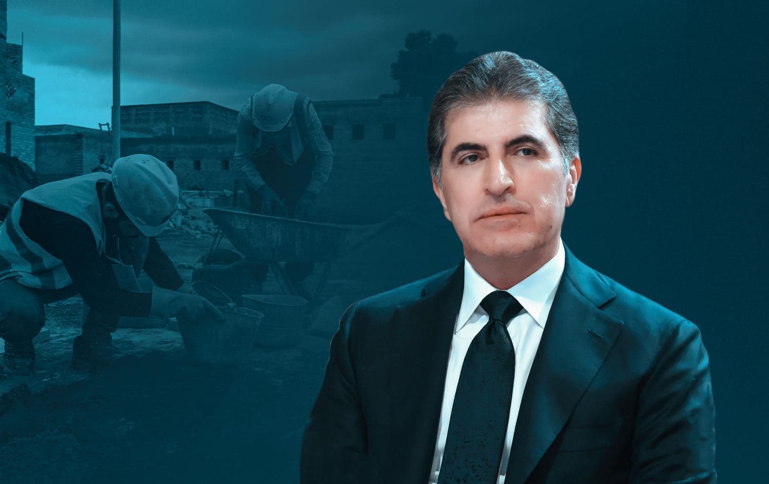 Nêçîrvan Barzanî / Wêne: Rûdaw Grafîk