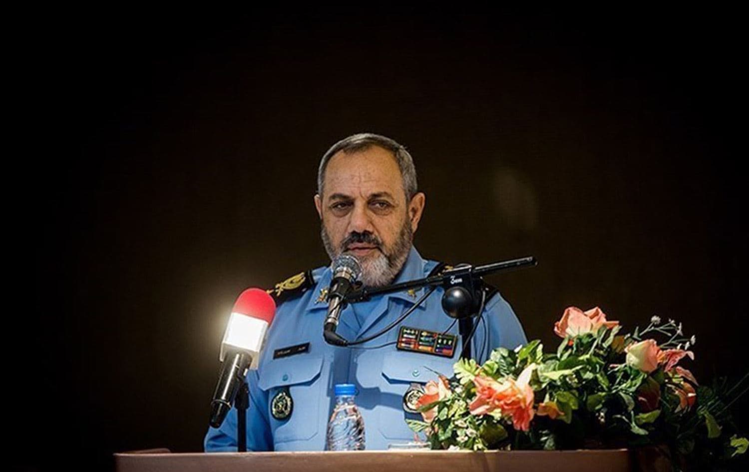 Iranian Defense Minister Aziz Nasirzadeh in an interview on May 4, 2025. Photo: Tasnim news agency