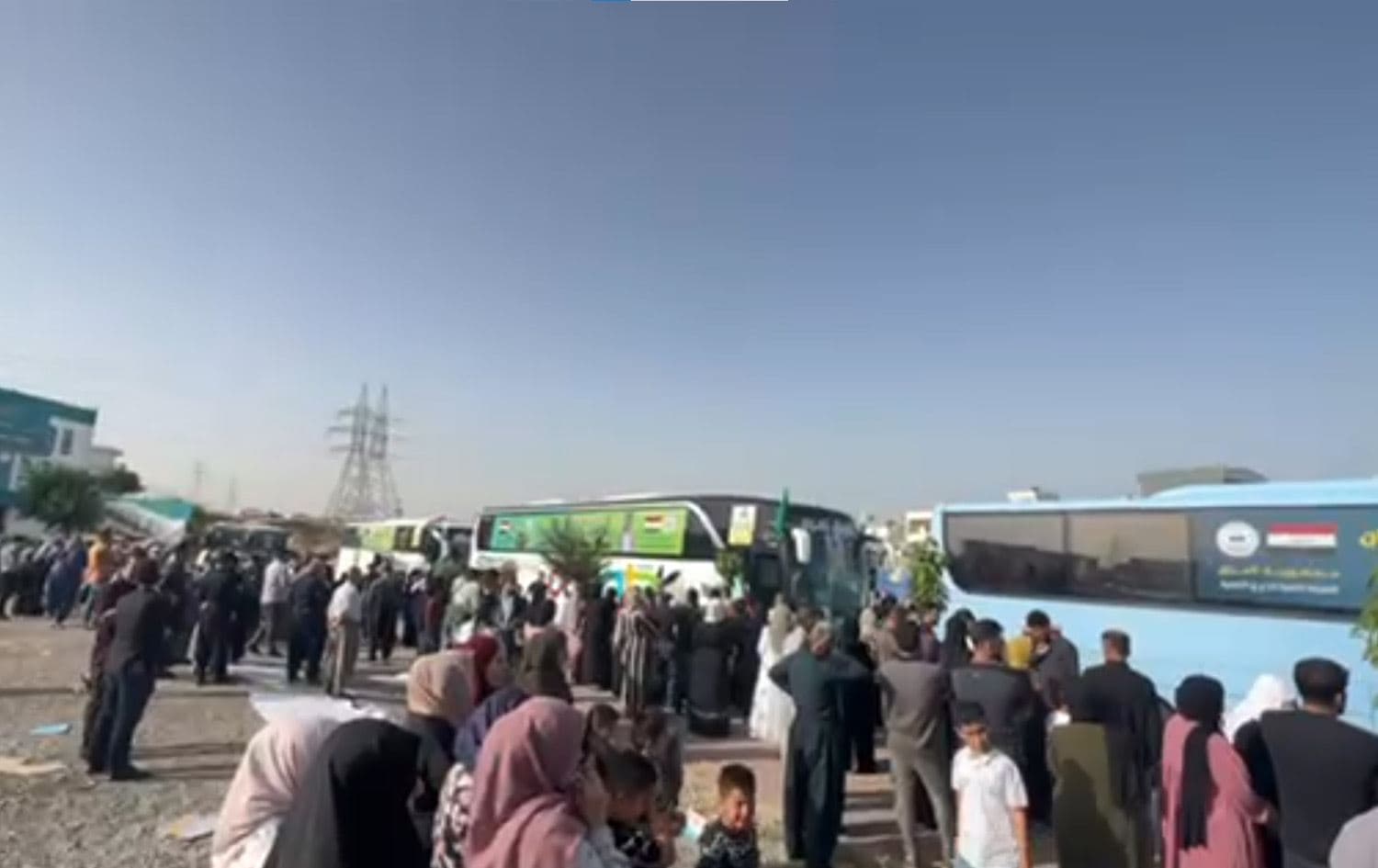کاتی بەڕێکەوتنی حاجیان بەرەو سعودیە. وێنە: ئەرشیڤی ساڵی 2024