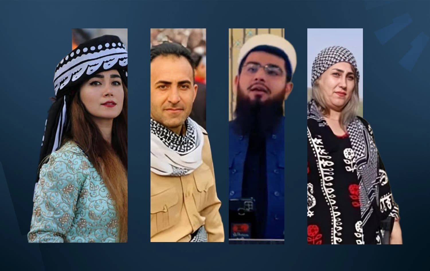 Undated pictures of the detainees. Photo: Kurdistan Human Rights Network (KHRN)