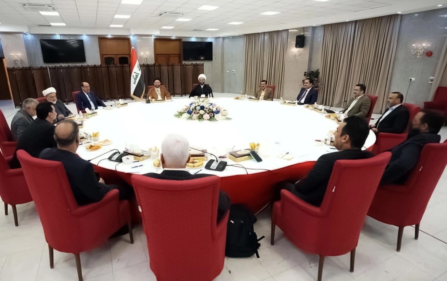 Coordination Framework meeting in Baghdad on March 21, 2022. Photo: State of Law Coalition