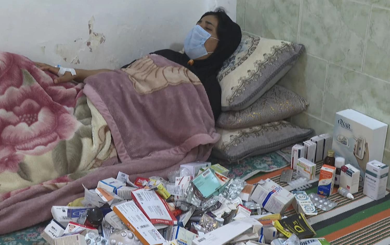 Roshna Hama Amin Halabja chemical attack survivor speaking to Rudaw on May 27, 2025. Photo: Screengrab/ Rudaw