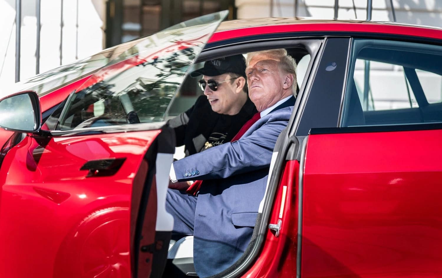 دۆناڵد ترەمپ و ئیلۆن مەسک. وێنە: Jabin Botsford / The Washington Post