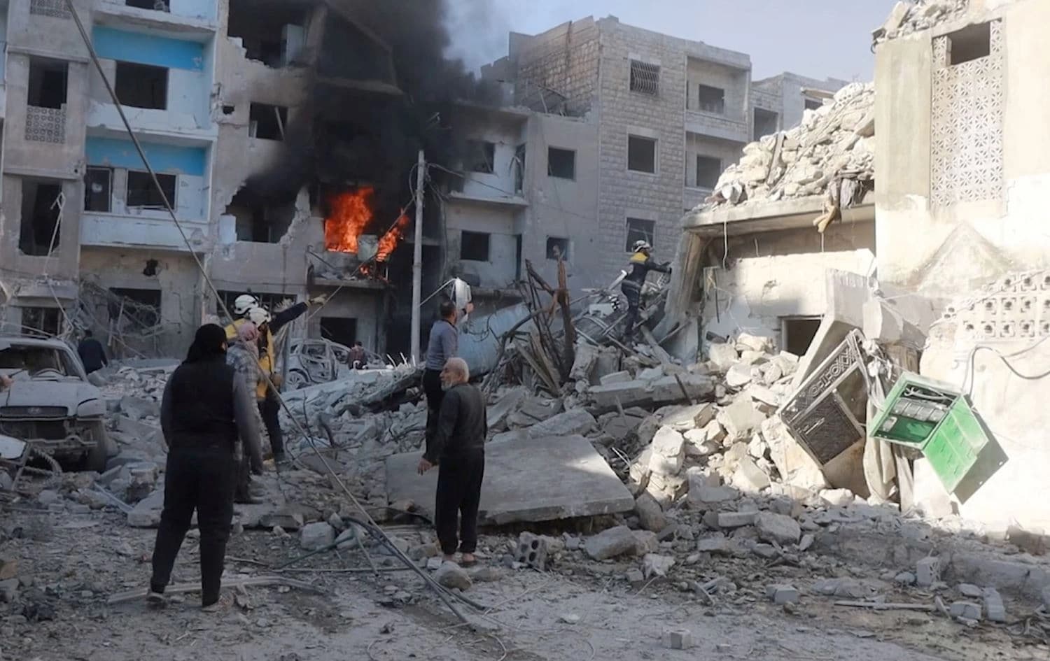 Xaniyên rûxiyayî yên Sûriyeyê / Wêne: Reuters