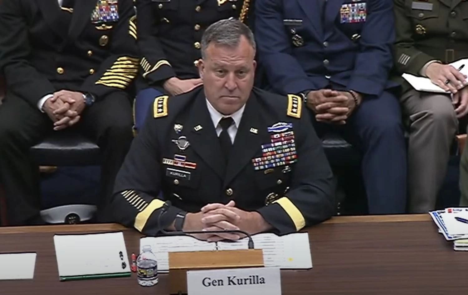 US Central Command (CENTCOM) Commander General Michael "Erik" Kurilla speaks at a committee hearing on June 10, 2025. Photo: Screengrab/ U.S. House Armed Services Committee