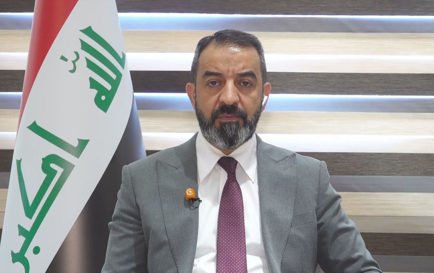 Ali al-Daffayi, spokesperson for Iraq’s Islamic Supreme Council of Iraq (ISCI), speaking to Rudaw on June 17, 2025. Photo: Rudaw