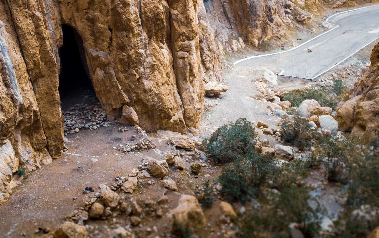 Jasana Cave where the PKK held its historic disarmament ceremony in Sulaimani province on July 11, 2025. Photo: Bilind T. Abdullah/Rudaw