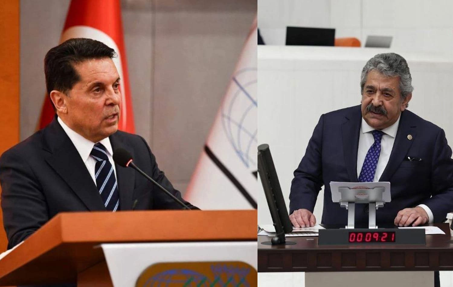 Ahmet Özer (solda) ve Feti Yıldız