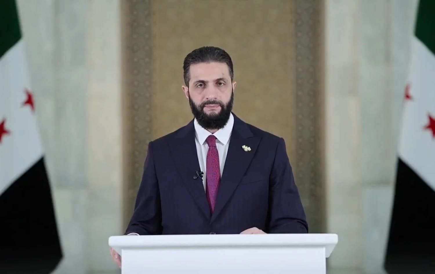 ئەحمەد شەرع، سەرۆککۆماری سووریا