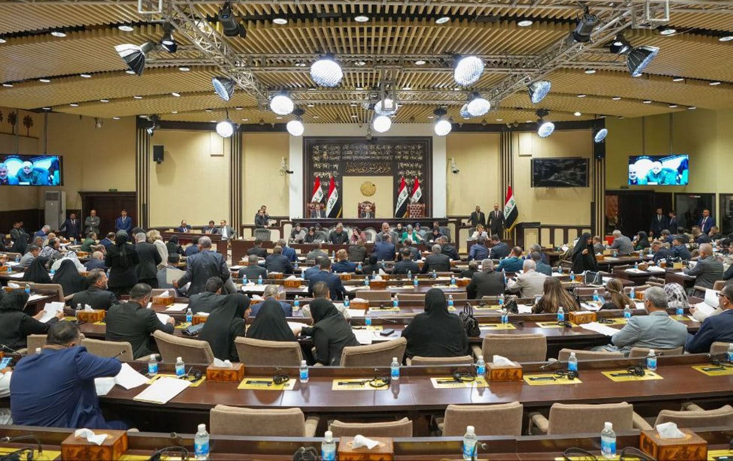 An Iraqi parliament meeting in July, 2025. Photo: Iraqi parliament