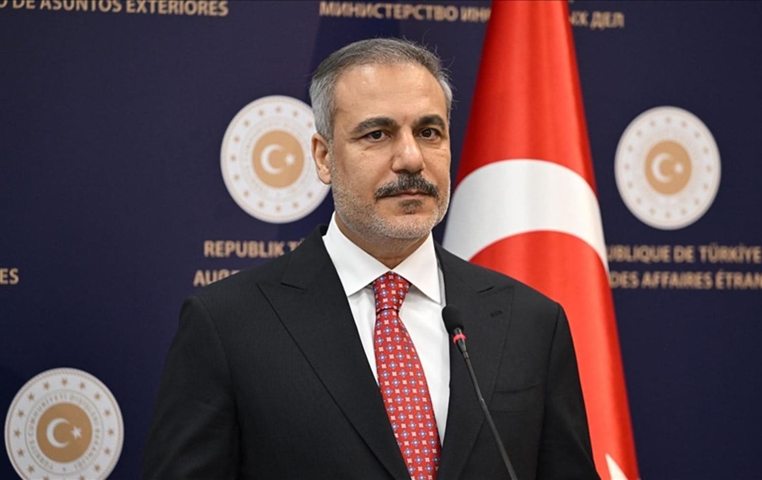 Turkish Foreign Minister Hakan Fidan. Photo: AA