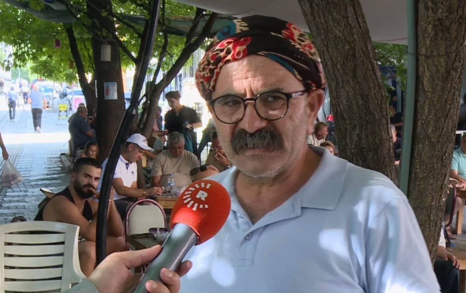 Zeynel Kete, co-chair of the Democratic Alevi Association (DAD), speaking to Rudaw in Dersim on July 25, 2025. Photo: Rudaw