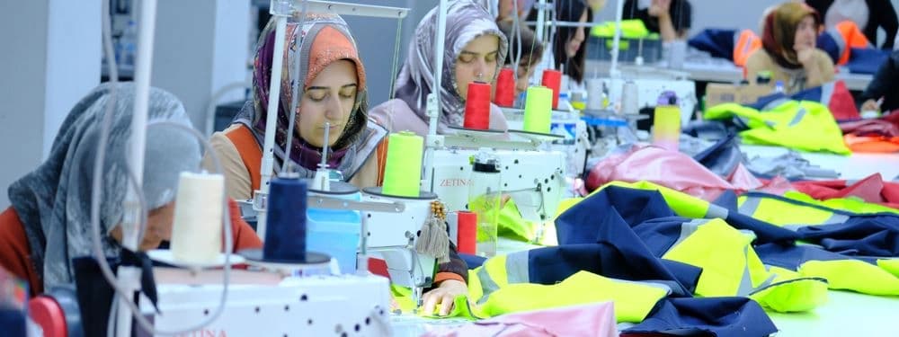 ئەرزڕوم، باکووری کوردستان - لە چوارچێوەی یەکێک لە پرۆژەکانی گەشەپێدان، هەلی کار بۆ ژمارەیەک ئافرەت رەخسێنراوە.
